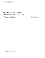 Siemens SW 1 Programming Manual