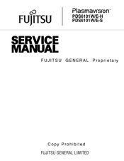 Fujitsu Plasmavision PDS6101W-H Service Manual
