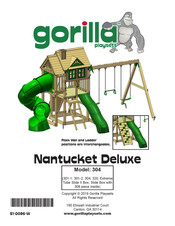 Gorilla Playsets Nantucket Deluxe Assembly Instructions Manual
