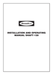 DoorHan SHAFT-120 Installation And Operating Manual