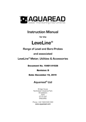 Aquaread LeveLine QuickDeploy Key Instruction Manual