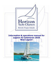 Horizon Yacht Charters Lagoon 42 Information & Operation Manual