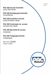 PAC 202 Quick Start Manual