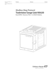 Endress+Hauser Tankvision NXA20 Manual