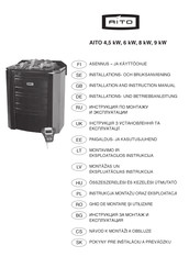 Aito 90212 Installation And Operating Instructions Manual