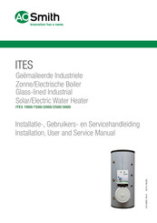 A.O. Smith ITES 1500 Installation, User And Service Manual