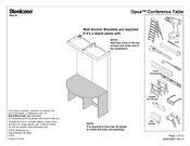Steelcase Opus Conference Table Assembly Instructions Manual