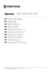 Pentair Raychem GM-2CW Installation Manual