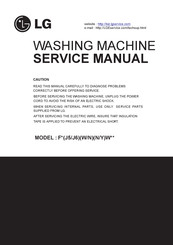 LG F J6WYW Series Service Manual