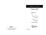 Danze Cirtangular DC022221 Installation Instructions Manual