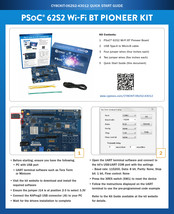 Cypress Semiconductor PSOC 62S2 Wi-Fi BT PIONEER KIT Quick Start Manual