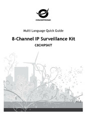 Conceptronic C8CHIPSKIT Multi Language Quick Manual