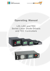 OsTech Laser Lab Source LDI Series Operating Manual