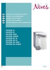 Nives IN WG Installation, Use And Maintenance Handbook