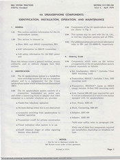 Bell System Practices 4A SPEAKERPHONE Identification, Installation, Operation And Maintenance