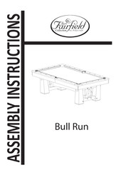 Playcraft FairField Bull Run Assembly Instructions Manual