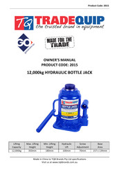 TradeQuip 2015 Owner's Manual