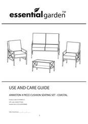 Essential Garden SC-K-522SFSETBNW Use And Care Manual