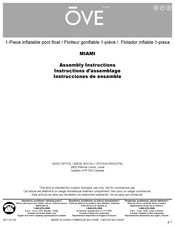 OVE MIAMI Assembly Instructions Manual
