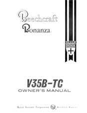 Beechcraft Bonanza V35B-TC Owner's Manual