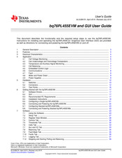 Texas Instruments bq76PL455EVM User Manual