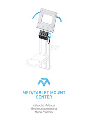 Monstertech MFD/TABLET MOUNT CENTER Instruction Manual