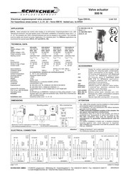 Schischek EXV-8 Series Manual
