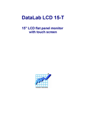 Moravian Instruments DataLab LCD 15-T Manual