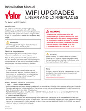 Valor LX Series Installation Manual