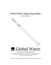 Global Water FP101 User Manual