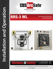 CBS ArcSafe RRS-3 WL Installation And Operation Manual