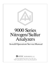 ANTEK 9000 Series Installation, Operation & Service Manual