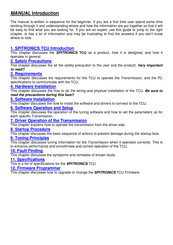 Spitronics TCU Intermediate Manual