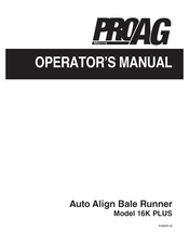 Morris PROAG 16K PLUS Operator's Manual
