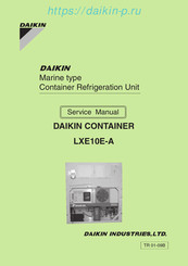 Daikin LXE10E-A Service Manual