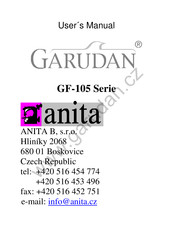 Garudan GF-105 Series User Manual