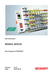 Beckhoff BK9103 Documentation