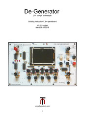 TubeOhm De-Generator Building Instruction