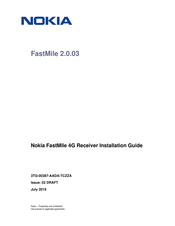 Nokia FastMile Installation Manual