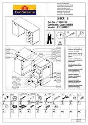 Conforama 11005183 Assembling Instructions
