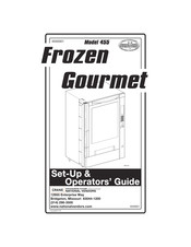 Crane Frozen Gourmet 455 Set-Up & Operator's Manual