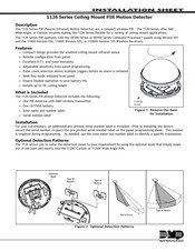 Dmp Electronics 1126 Series Installation Sheet