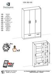 Demeyere 158 282-00 Assembly Instructions Manual