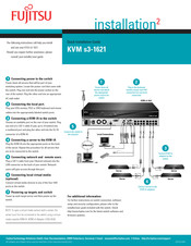 Fujitsu KVM s3-1621 Quick Installation Manual