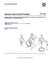 Graco Hydra-clean 24W474 Instructions - Parts Manual