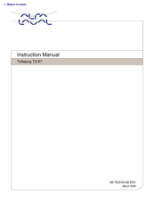Alfa Laval Toftejorg Instruction Manual