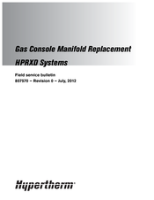 Hypertherm HPRXD Series Replacement Instructions Manual