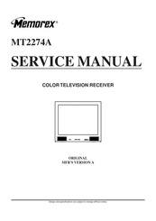 Memorex MT2274A Service Manual