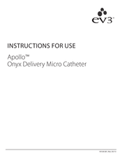 ev3 Apollo Instructions For Use Manual