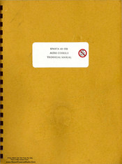 Sparta AS-30B Technical Manual